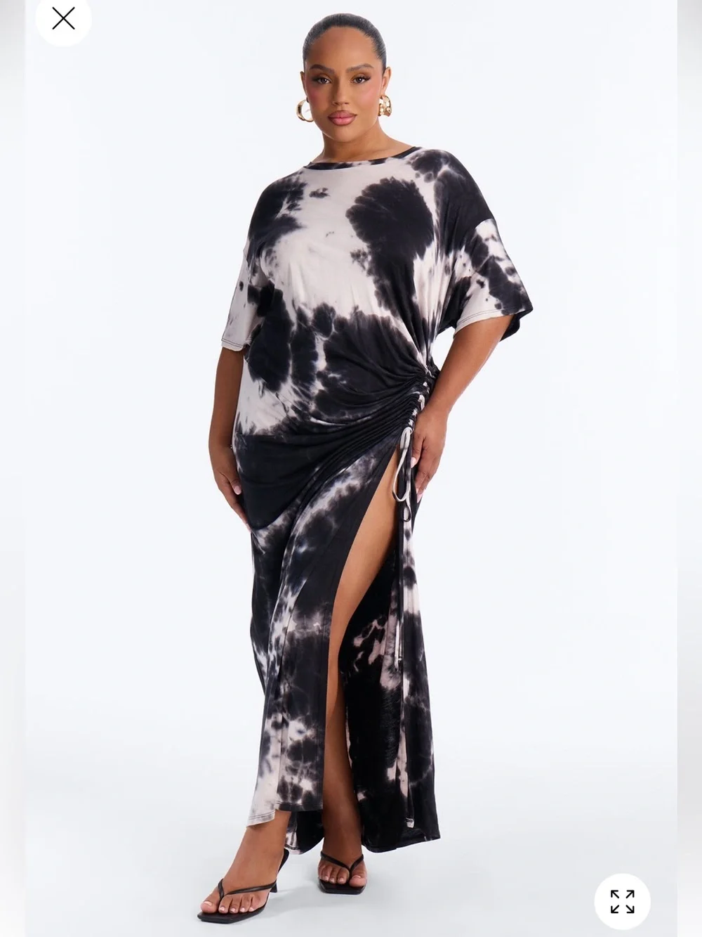 fashion nova black and white dress Casual Short By In & White, Size: Xl You Better Striped Maxi Dress in Black/White size Large by Fashion Nova Noir et Blanc Midi Dress